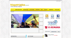 Desktop Screenshot of hispatriados.com